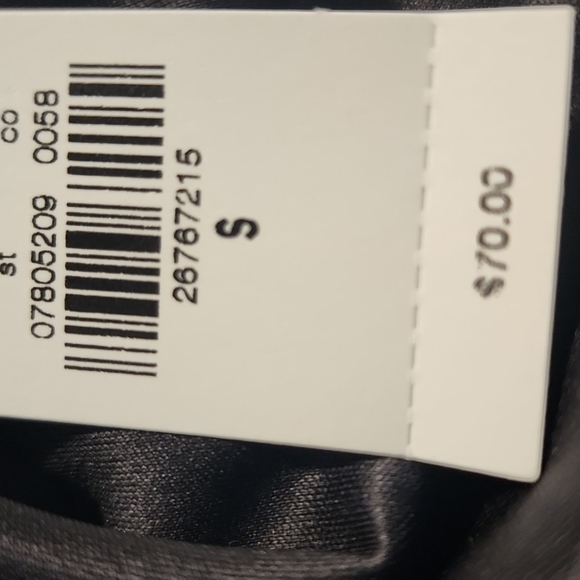 Express Black dress with leather piping. New with tags size small. - Picture 6 of 6